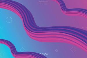 Fluid abstract gradient background vector