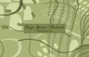 Sage Green Abstract Background vector