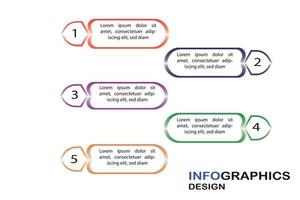 Infographic design template vector eps