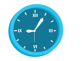 Object - Clock with Circle shape png