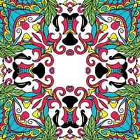 abstract mandala can use for frame border, or repeated pattern vector