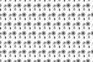 Winter seamless pattern with christmas trees, spruce woods on white background. Surface design for wrapping, giftwrap, textile, fabric, paperand scrapbook wallpaper vector