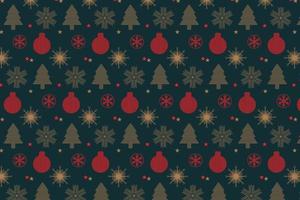 patrón sin costuras de invierno con árboles de navidad, maderas de abeto sobre fondo blanco. diseño de superficie para envolver, papel de regalo, textil, tela, papel y papel tapiz de álbum de recortes vector