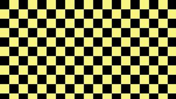 aesthetic retro small black and yellow checkerboard, gingham, checkers, plaid, checkered wallpaper, perfect for postcard, wallpaper, backdrop, background, banner for your design vector