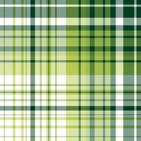 Seamless pattern in light and dark green and white colors for plaid, fabric, textile, clothes, tablecloth and other things. Vector image.