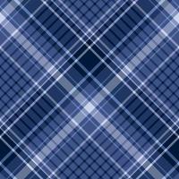 Seamless pattern in night blue colors for plaid, fabric, textile, clothes, tablecloth and other things. Vector image. 2