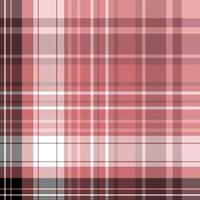 Seamless pattern in warm pink, white and black colors for plaid, fabric, textile, clothes, tablecloth and other things. Vector image.