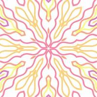 Abstract kaleidoscope background. Beautiful kaleidoscope seamless pattern. Multicolor mosaic texture. Seamless kaleidoscope texture. Unique kaleidoscope design vector