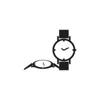 logotipo de icono de relojes, diseño vectorial vector