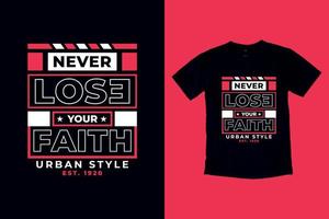 Typography Custom Minimal T Shirt Design vector