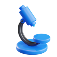 Microscope 3d Illustration png