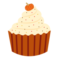 Pumpkin Cupcakes Clipart png