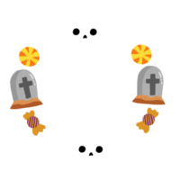 Cute Halloween background png