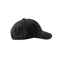 Black Baseball cap cutout, Png file