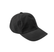 Black Baseball cap cutout, Png file