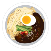 jajangmyeon comida coreana. png