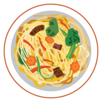 mee sua spaghetto Cinese nuovo anno cibo. png