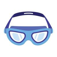 A ski goggles flat vector download