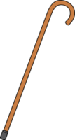 Wooden Walking Stick Cane png