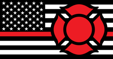drapeau de la fine ligne rouge des états-unis d'amérique png