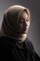 Asian Muslim Woman Portrait photo