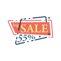 PNG big sale icon and discount transparent photo