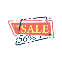 PNG big sale icon and discount transparent photo