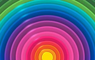 Colorful Rainbow Background vector