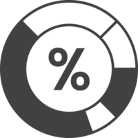 rabattsymbolillustration im minimalen stil png