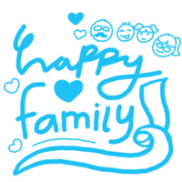 Happy Family Quotes Design png