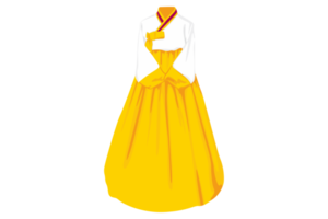 koreanische traditionelle kleidung - hanbok png