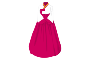 koreanska traditionell kläder - hanbok png