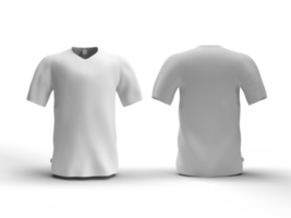 T-Shirt 3D-Rendering realistisch png