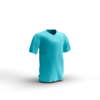 T-Shirt 3D-Rendering realistisch png