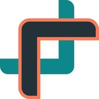 Magnification symbol illustration in minimal style vector