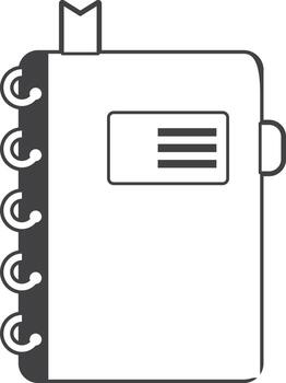 ilustración de informe de lista de verificación en estilo minimalista vector