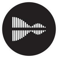 sound wave logo vector