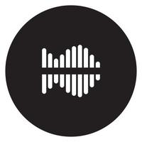 sound wave logo vector