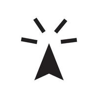 vector del logotipo del cursor