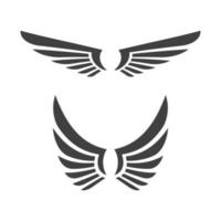 Falcon wing icon Template vector