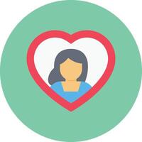 Ilustración de vector de corazón de madre sobre un fondo. Símbolos de calidad premium. Iconos vectoriales para concepto y diseño gráfico.