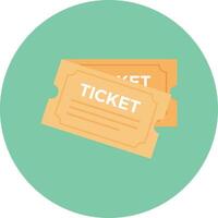 ticket vector illustration on a background.Premium quality symbols.vector icons for concept and graphic design.