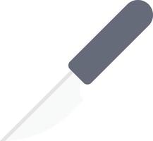 ilustración de vector de cuchillo en un fondo. símbolos de calidad premium. iconos vectoriales para concepto y diseño gráfico.