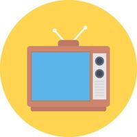 television vector illustration on a background.Premium quality symbols.vector icons for concept and graphic design.