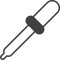 dropper illustration in minimal style png