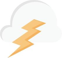 ilustración de vector de tormenta de nubes en un fondo. símbolos de calidad premium. iconos vectoriales para concepto y diseño gráfico.