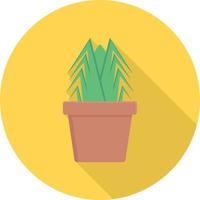 ilustración de vector de planta en un fondo. símbolos de calidad premium. iconos vectoriales para concepto y diseño gráfico.