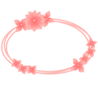 coroa de flores circulr png