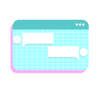 Social media frame png