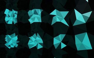 Light BLUE vector abstract polygonal cover.